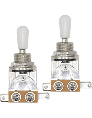 2 Interruptores de Palanca de Guitarra Eléctrica 3 Vías Cheerock