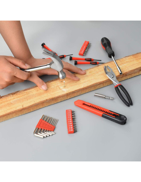 Kit de Herramientas 39 Piezas RVOGJP - Ideal para Hogar