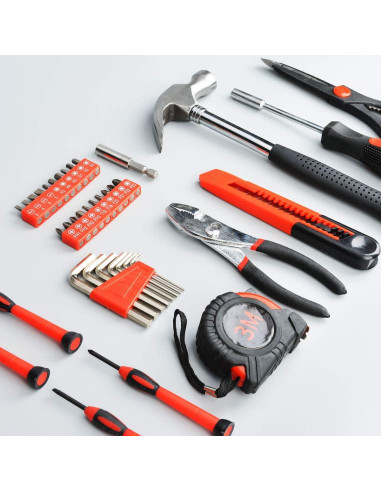 Kit de Herramientas 39 Piezas RVOGJP - Ideal para Hogar