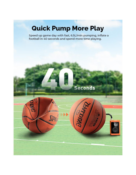 Bomba de Pelotas ETENWOLF P300 Plus Eléctrica 3200 mAh