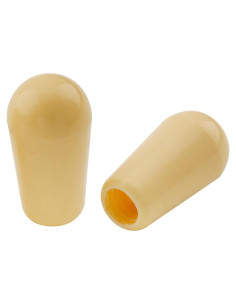 Puntas de Interruptor de Palanca Musiclily para Guitarra Les Paul - Crema (2 Piezas)