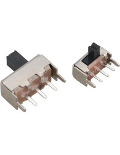 Interruptores deslizantes verticales ZCZQC 40PCS SS12F44 SK12D07 2