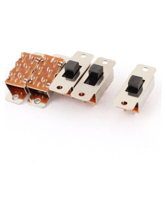 Interruptor Deslizante DPDT uxcell 3 Posiciones 250V 3A