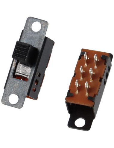 Interruptor de Palanca Micro Mini AllGIFT 10 Pcs 6 Pines 3 Posiciones