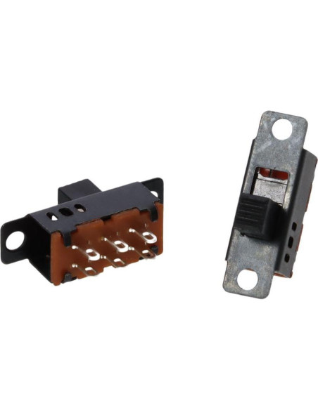 Interruptor de Palanca Micro Mini AllGIFT 10 Pcs 6 Pines 3 Posiciones