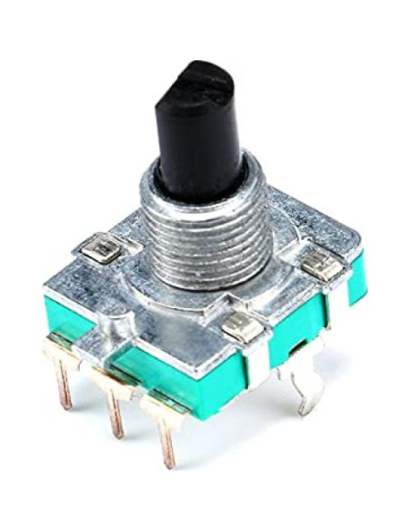 5 Piezas Codificador Rotativo 360 EC16 E16 3 Pin 15mm