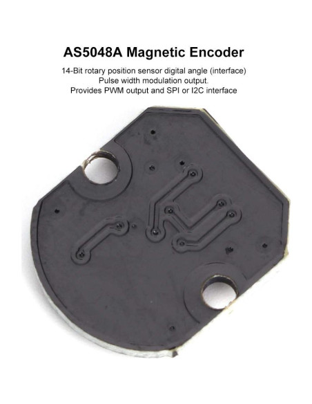 Encoder Magnético AS5048A 14 Bits PWM 5V DC - LiebeWH