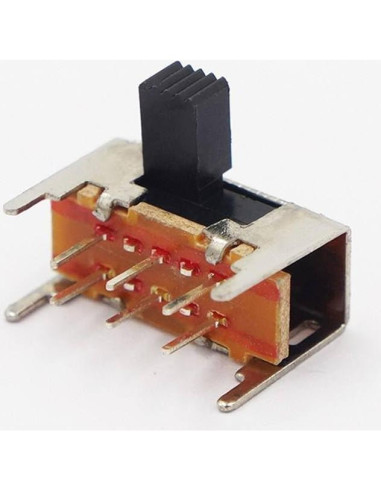 Interruptor Deslizante DPDT 20 Pcs 6mm Genérico 0.5A 50VAC