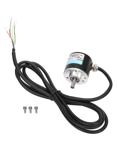 Codificador Rotativo Incremental Hilitand 1000Z 5-24V DC Eje Sólido