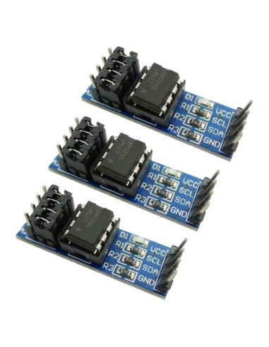 Módulo de Memoria EEPROM I2C AT24C256 3PCS con LED