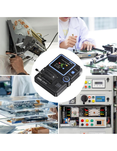 Probador de Transistores LCR-P1 Multifuncional con Pantalla Color