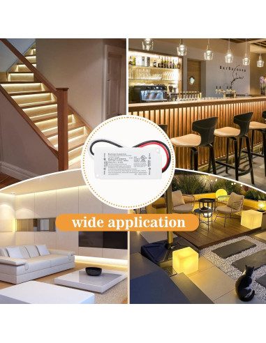 Controlador LED Regulable 12V 60W Vanesa - Transformador Triac