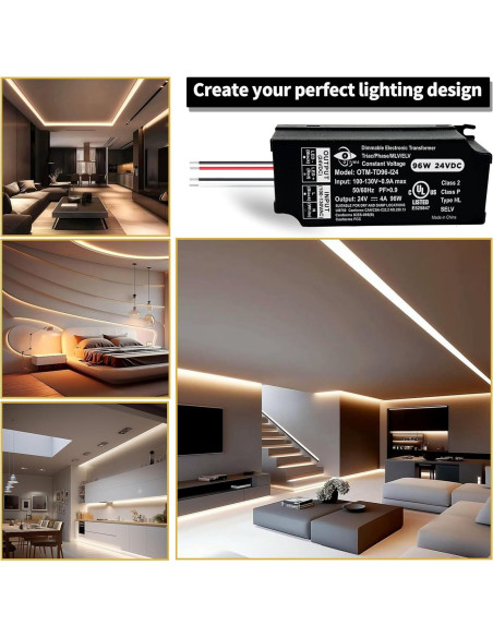 Controlador LED Regulable OTTIMA 60W 24V Triac ELV MLV