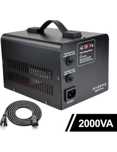 Transformador Convertidor de Voltaje 2000W Yinleader 110/220V 2