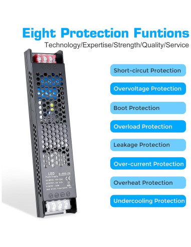 Fuente de Alimentación LED 24V 400W LEDMaker - 16.5A