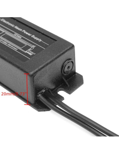 Fuente de Alimentación 3KV BRAVECOW para Letrero de Neón