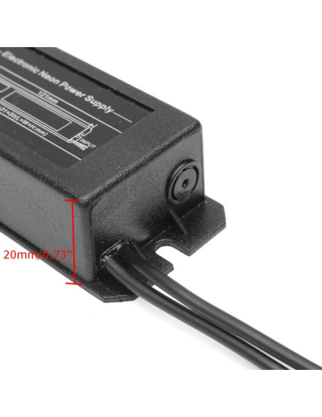 Fuente de Alimentación 3KV BRAVECOW para Letrero de Neón