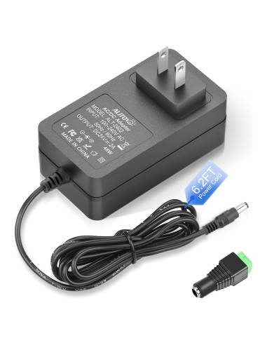 Fuente de Poder ALITOVE 24V 2A 48W Adaptador AC/DC 1.98m