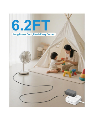 Fuente de Poder ALITOVE 24V 2A 48W Adaptador AC/DC 1.98m