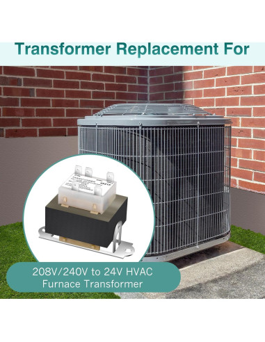 Transformador HVAC WUYELIN 240V a 24V 40VA Repuesto