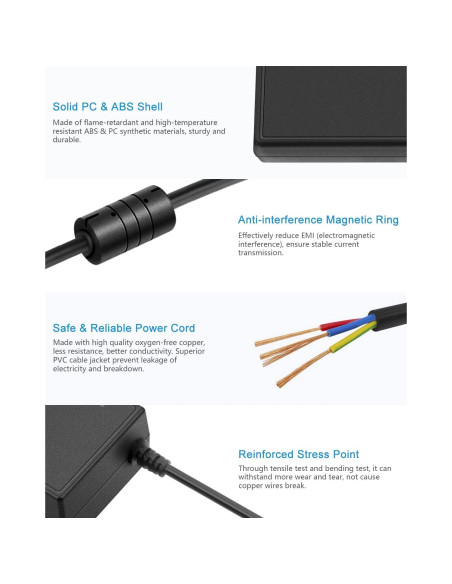 Adaptador de Fuente de Poder ALITOVE 24V 6A 144W DC