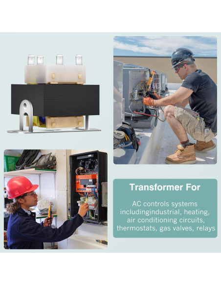 Transformador HVAC WUYELIN 240V a 24V 40VA Repuesto