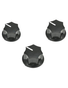 10 Perillas de Baquelita MF-B01 MF-B02 MF-B03 6MM para Potenciómetro