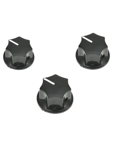 10 Perillas de Baquelita MF-B01 MF-B02 MF-B03 6MM para Potenciómetro