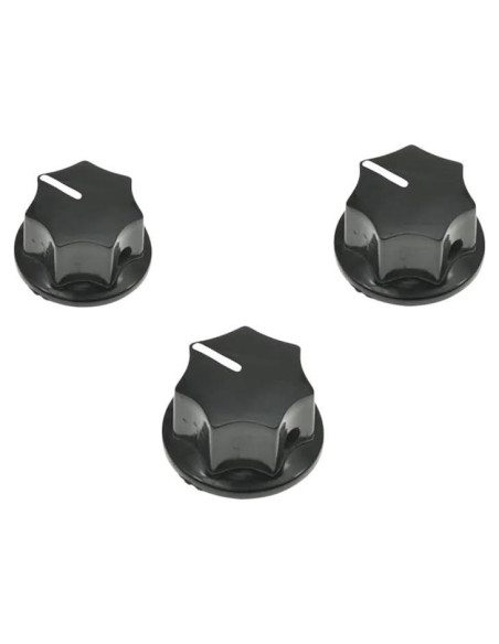 10 Perillas de Baquelita MF-B01 MF-B02 MF-B03 6MM para Potenciómetro