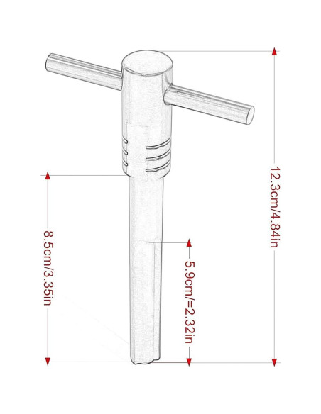 Herramienta de Alineación de Carcasa de Interruptor Harley 2003-2013