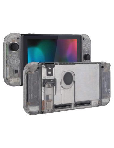 Carcasa de Reemplazo eXtremeRate para Nintendo Switch - Transparente