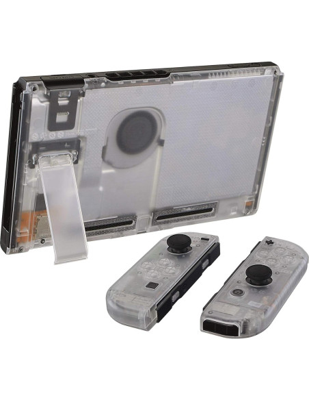 Carcasa de Reemplazo eXtremeRate para Nintendo Switch - Transparente