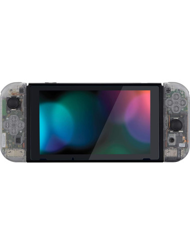 Carcasa de Reemplazo eXtremeRate para Nintendo Switch - Transparente