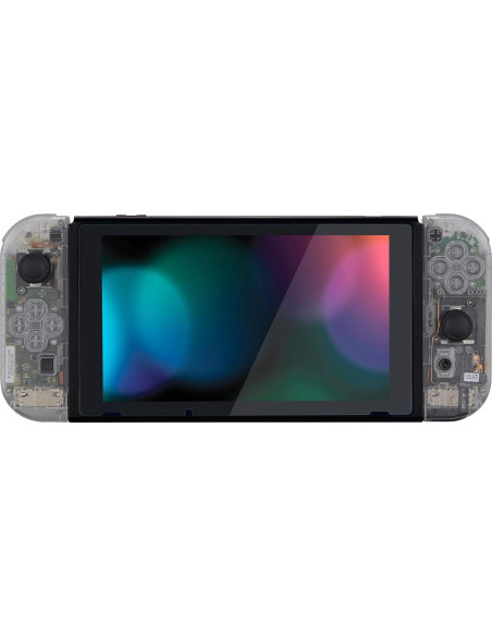Carcasa de Reemplazo eXtremeRate para Nintendo Switch - Transparente
