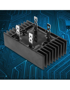 Rectificador de Puente 100A 1600V 2 Fases Haosie 2