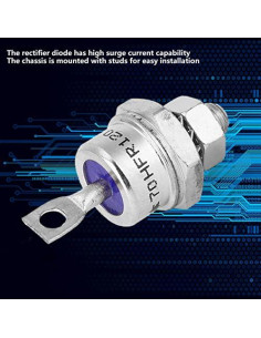 Diodo Rectificador Ejoyous 70HFR120 70HF120 70A 1200V 5 Piezas 2