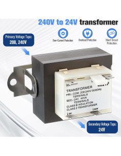 Transformador de 240V a 24V Fiada 40VA Compatible Goodman 2