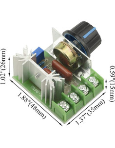 Regulador de Voltaje Electrónico 5Pcs 220V 2000W XINGYHENG 2