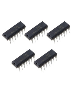 5 Reguladores de Voltaje Ajustable LM723CN 2V a 37V 150mA