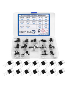Kit de Transistores Reguladores de Voltaje 70Pcs XLX T0-220
