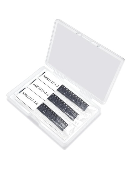 Kits Reguladores Voltaje SMD AMS1117 7 Valores 70 Pcs