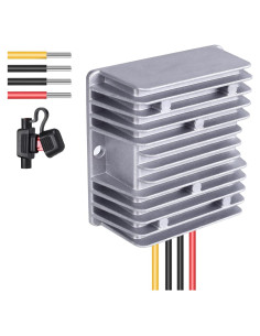 Convertidor 48V a 12V BANRIA 20A 240W IP68 para Carro de Golf