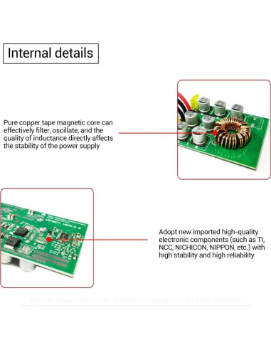 Convertidor 48V a 12V BANRIA 20A 240W IP68 para Carro de Golf