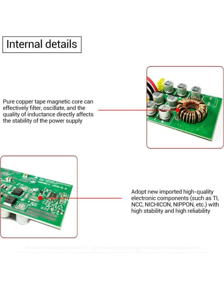 Convertidor 48V a 12V BANRIA 20A 240W IP68 para Carro de Golf