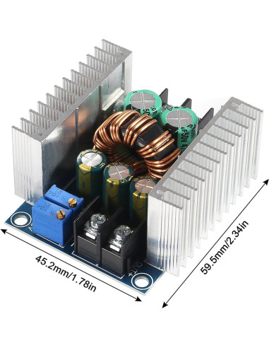 Módulo Regulador de Voltaje Ajustable 20A XIITIA DC 6-40V