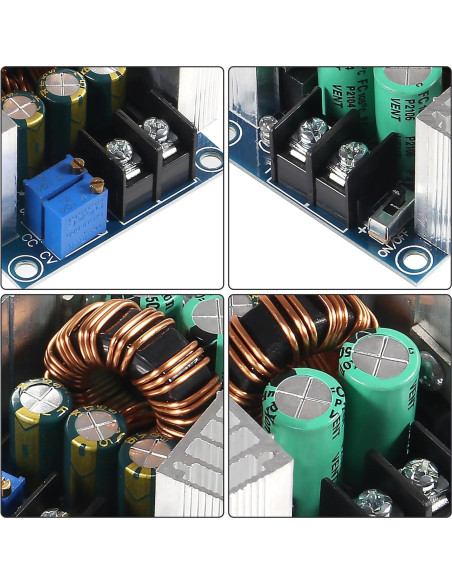 Módulo Regulador de Voltaje Ajustable 20A XIITIA DC 6-40V