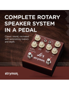 Pedal de Efectos Strymon Lex V2 Altavoz Rotatorio 9V 2