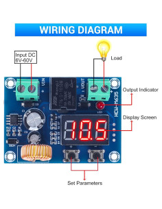 Controlador de Voltaje IS 12V-36V 20A Protección Batería 2 PCS 2