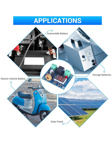 Controlador de Voltaje IS 12V-36V 20A Protección Batería 2 PCS