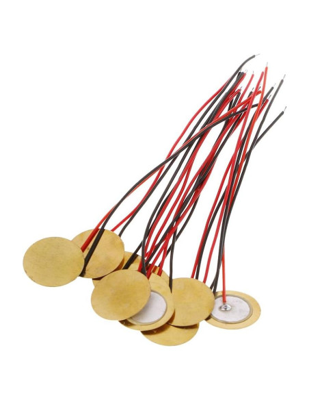 10 Piezas Buzzer Piezoeléctrico Cerámico 15mm HYROOY